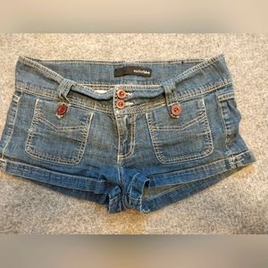 Anchor blue jean shorts